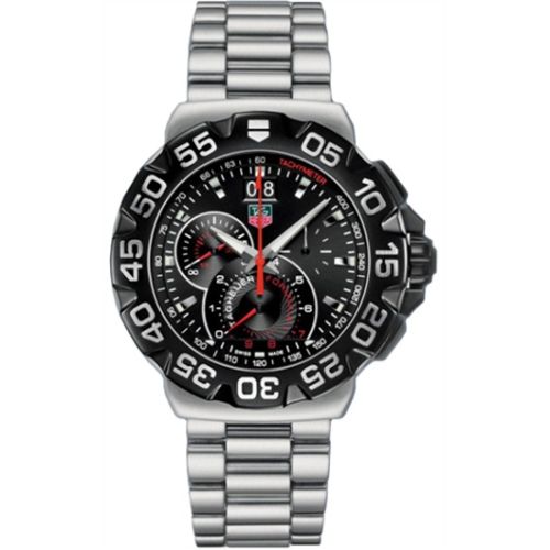 TAG Heuer Formula 1 Quartz Chronograph Big Date 44 Stainless Steel / Black / Bracelet
